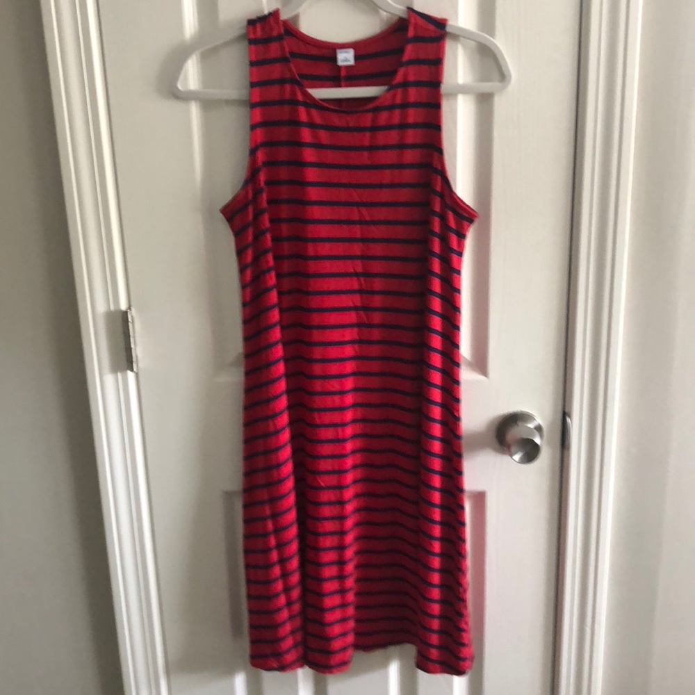 Old Navy striped sleeveless dress